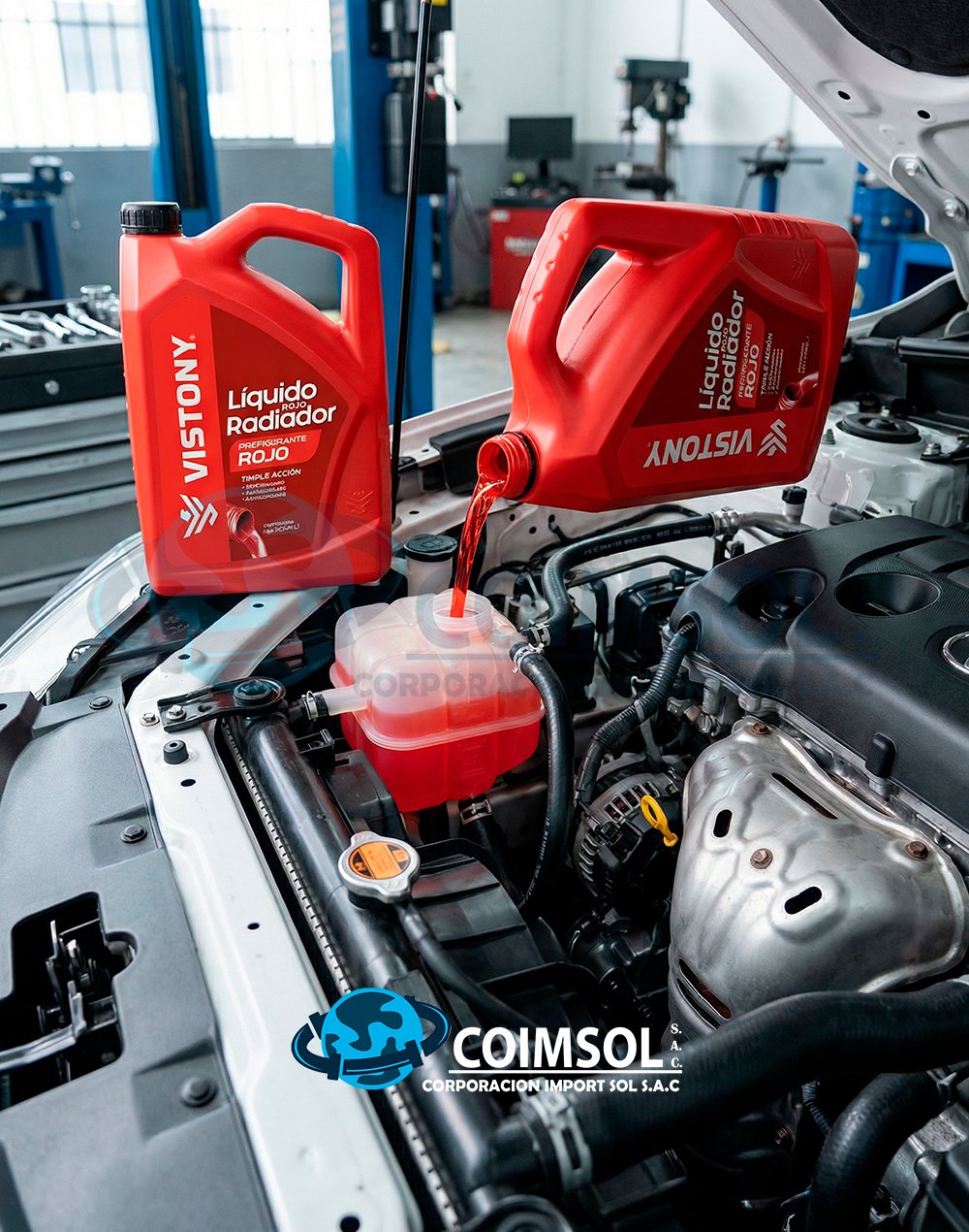 LIQUIDO PARA RADIADOR ROJO 1 GLN - VISTONY - Imagen 2