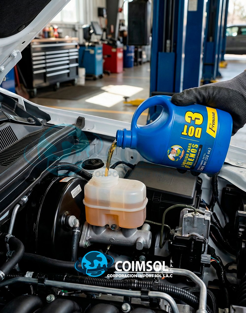 LIQUIDO DE FRENO - FRENOSA 8 OZ DOT 3 - Imagen 2