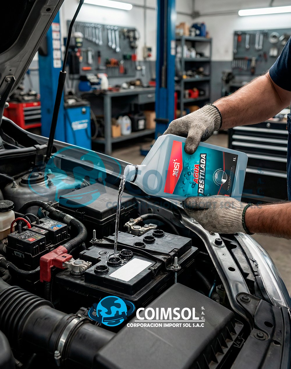 AGUA DESTILADA ENVASE X 1 L - 3 BSI - Imagen 2