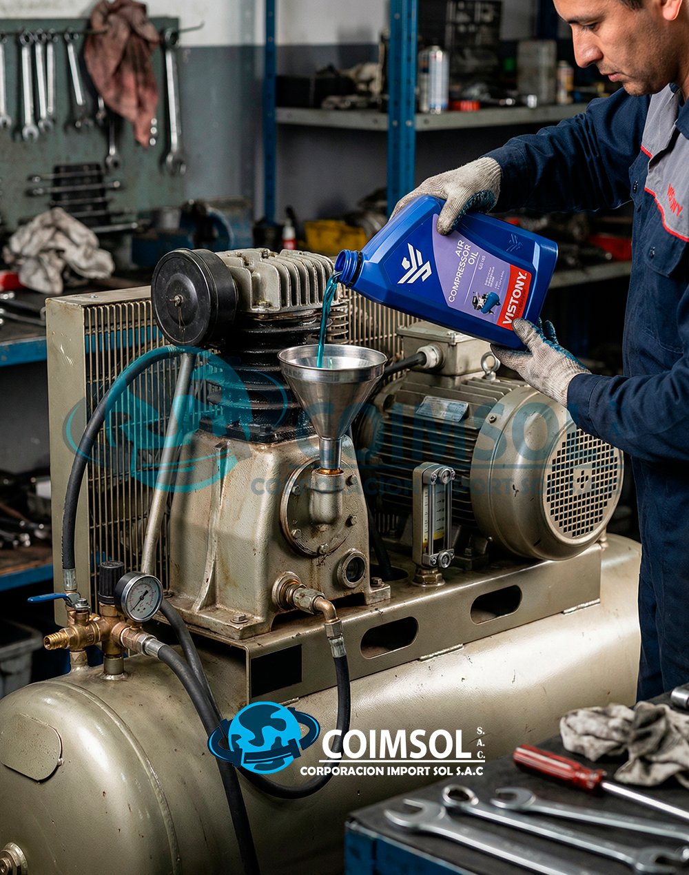 ACEITE PARA COMPRESOR ISO 46 1/4 GL - VISTONY - Imagen 2