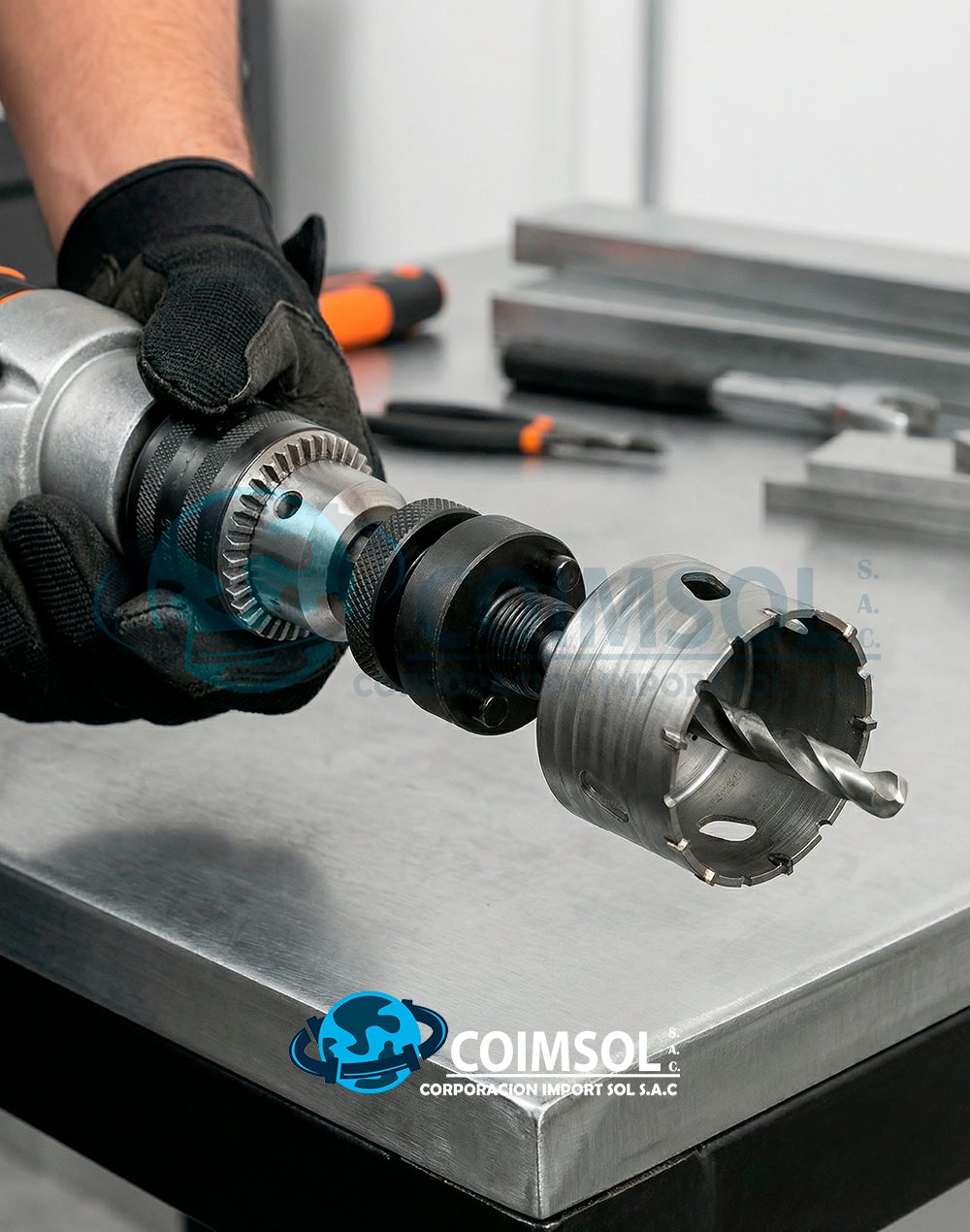 MANDRIL PARA BROCASIERRA DIAMANTE 7/16" TRUPER - 101391 - Imagen 2