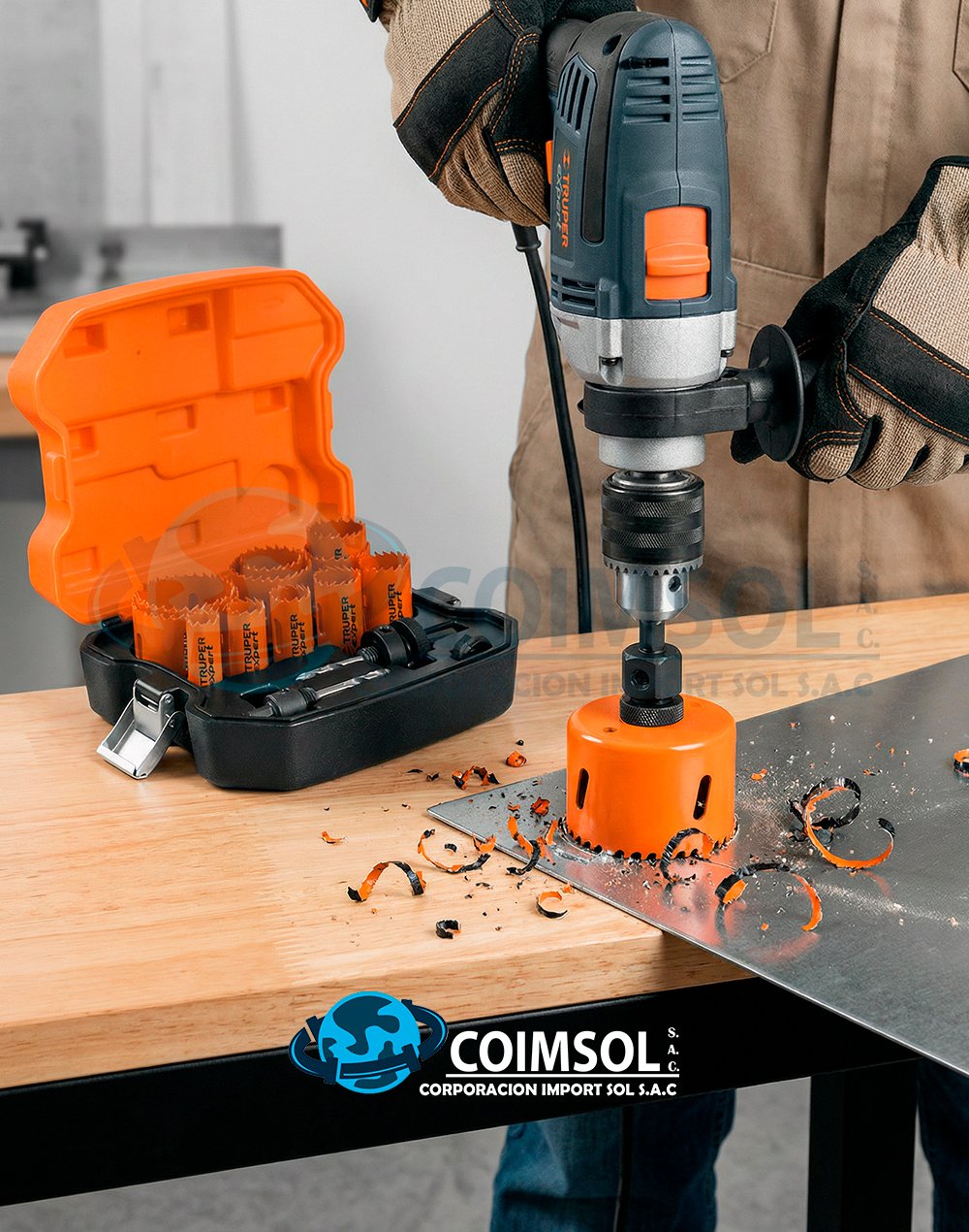 JUEGO DE BROCASIERRAS BIMETÁLICAS, 13 PIEZAS, TRUPER EXPERT TRUPER - 15411 - Imagen 2