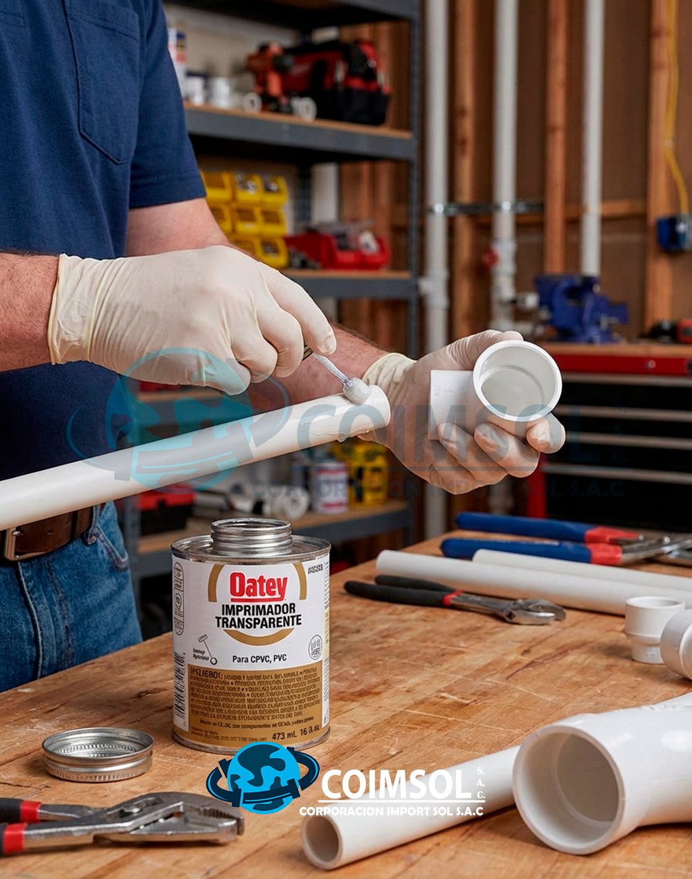IMPRIMADOR / PRIMER TRANSPARENTE DE 1/4 - Imagen 2