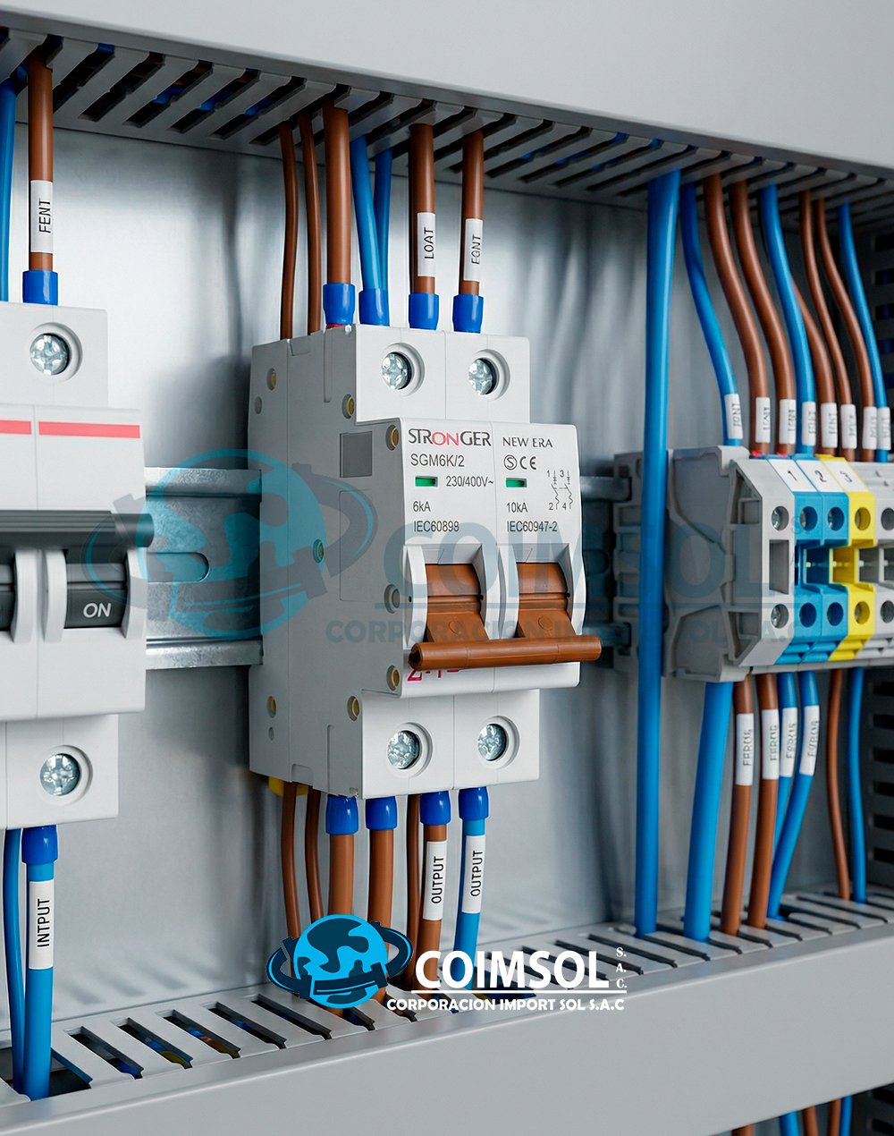 LLAVE TERMOMAGNETICA 2 x 32 A STRONGER NEW ERA - Imagen 2