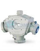 TOMA TRIPLE AEREO 16AMP 2P+T 250V AZUL 6H Ip67 (DELTA BOX) MENNEKES